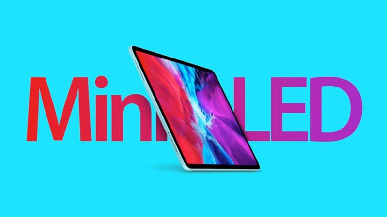 sản phẩm apple hình 4 màn hình mini led trên ipad pro