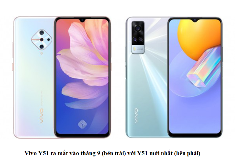 ngoại hình vivo y51