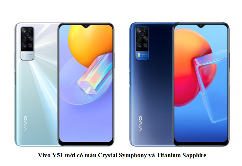 màu sắc vivo y51