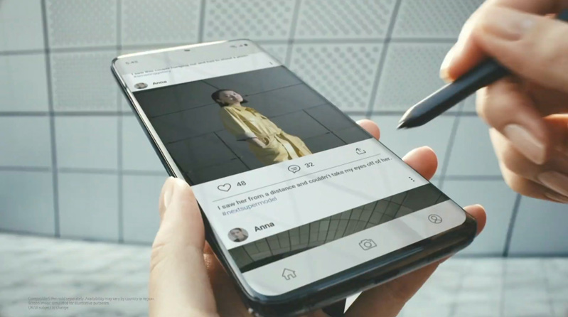 samsung ra mắt sản phẩm hình 9 bút S-Pen