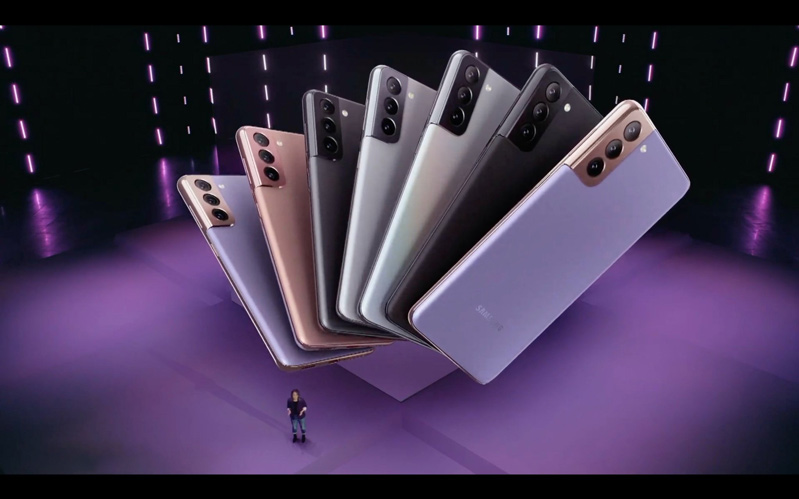 sự kiện ra mắt samsung hình 2 samsung s21 plus