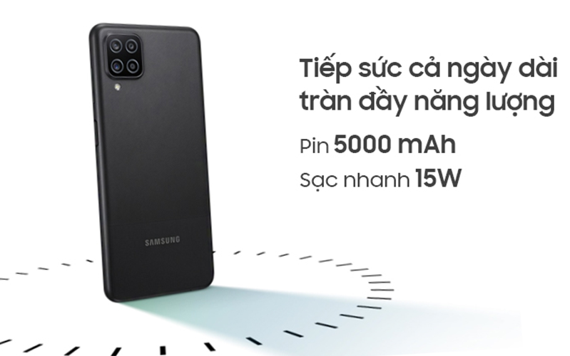 dung lượng Galaxy A12