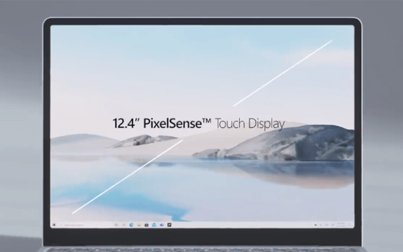 surface laptop go man hinh 1 màn hình surface laptop go