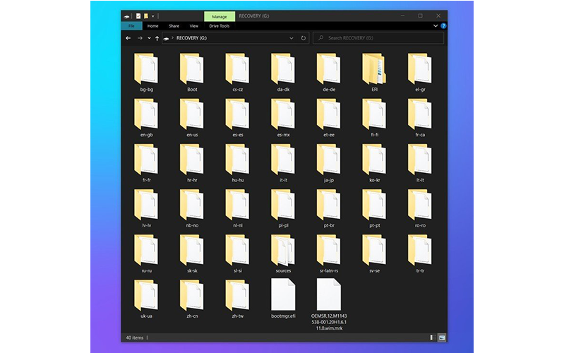 surface pro x 24 giải nén khôi phục surface pro x