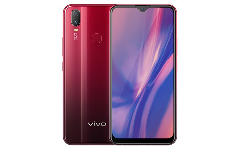vivo y11 dau Vivo Y11 màu đỏ