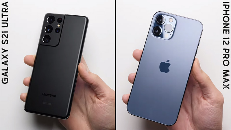 so sánh độ bền s21 ultra và 12 pro max hình 1 so sánh độ bền