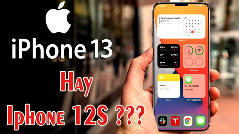thông tin iphone 13 hình 2 iphone 13 hay iphone 12s