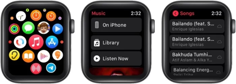 Apple Watch hình 2 Cách sử dụng AirPlay trên Apple Watch chạy watchOS 7