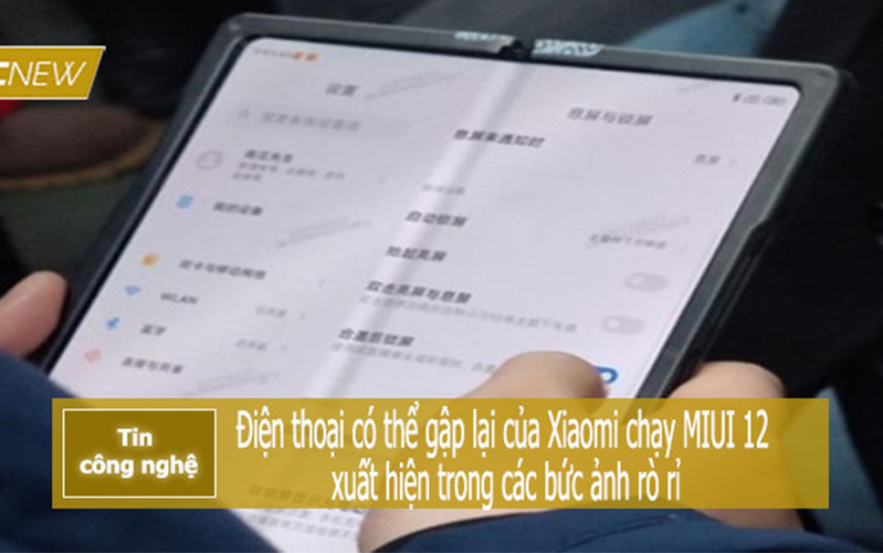 những hình ảnh rò rỉ được cho là của Xiaomi