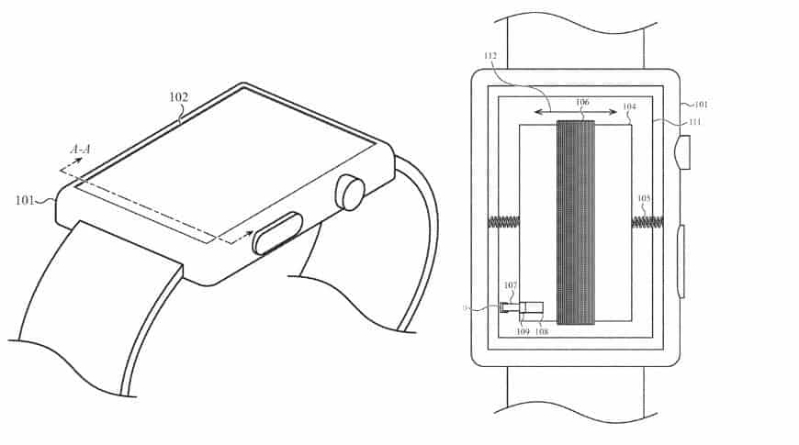 Apple Watch hình 2 Apple Watch tương lai có thể dùng pin để cung cấp phản hồi xúc giác