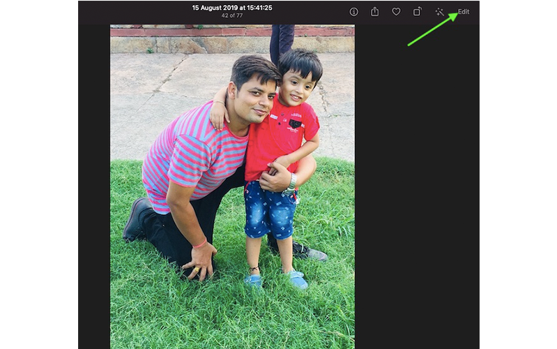 Nhấp đúp vào mục cần chỉnh sửa trên máy MAC Nhấp đúp vào mục cần chỉnh sửa trên máy MAC