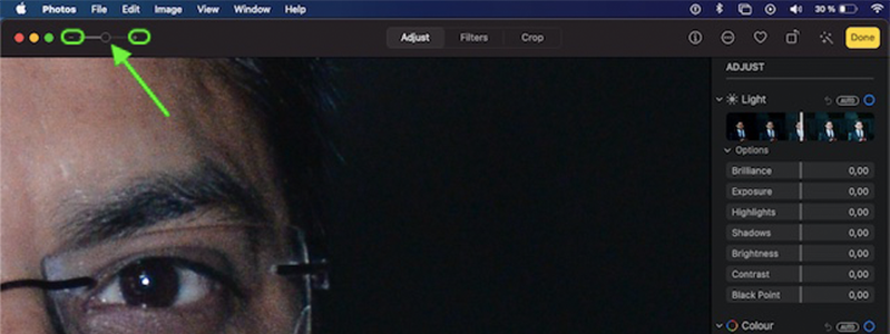 Phóng to thu nhỏ trên photos máy Mac Phóng to thu nhỏ trên photos máy Mac