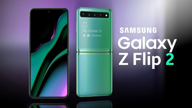 Smartphone 5G hình 4 Samsung Galaxy Z Flip 2
