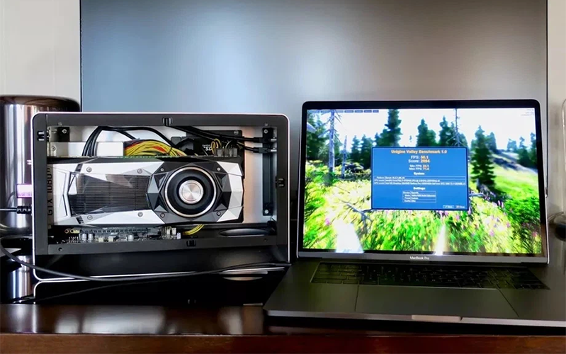 eGPU may mac 7 cách kết nối eGPU máy mac