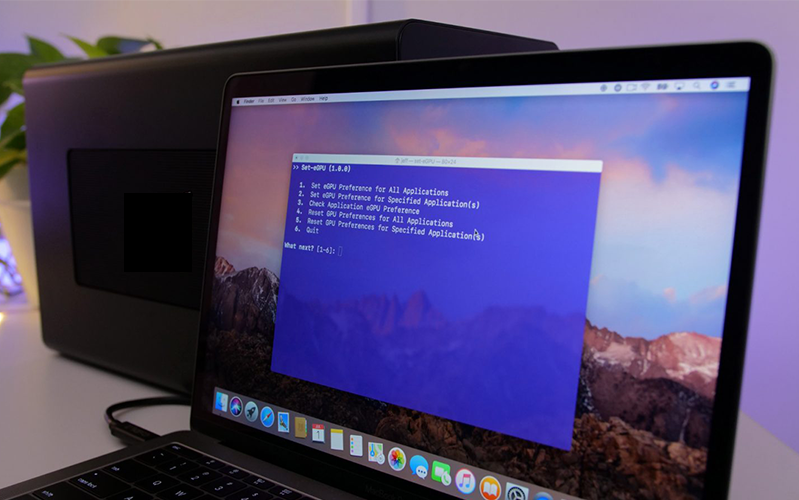 eGPU may mac 9 cách để biết một ứng dụng có tương thích với eGPU