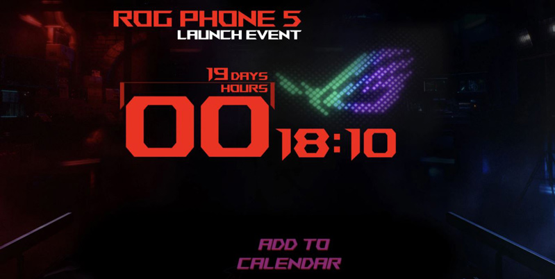 asus ra mắt rogphone 5 hình 2 thông tin ra mắt rog phone 5