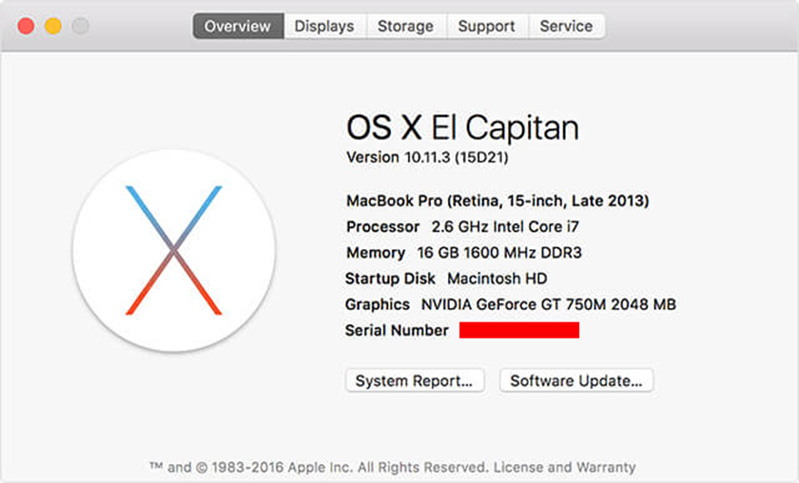 kiểm tra cấu hình 