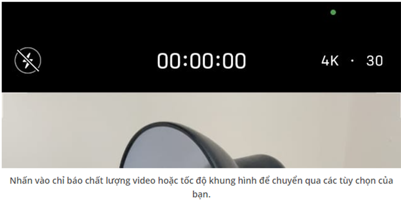 Tốc độ và chất lượng khung hình của camera iPhone Tốc độ và chất lượng khung hình của camera iPhone