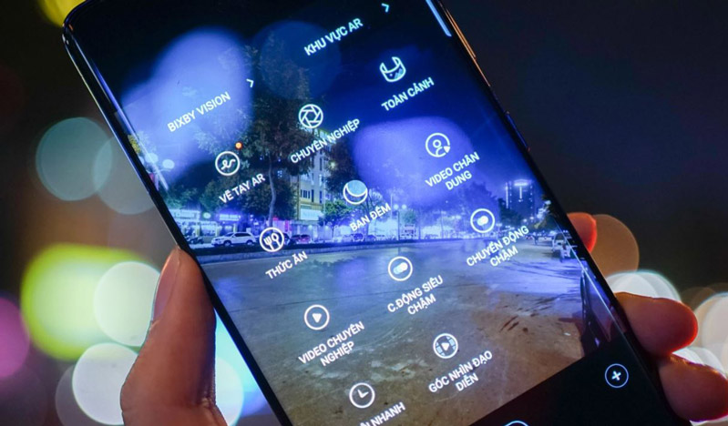 mẹo camera s21 ultra hình 6 bật chế độ night mode