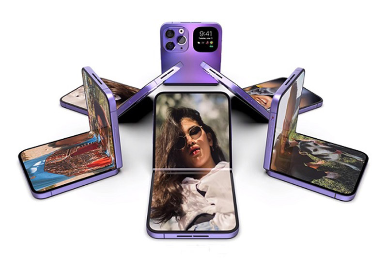 iphone màn hình gập học hỏi samsung hình 1 iphone flip