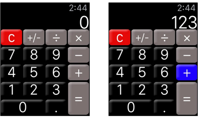 may tinh apple watch 5 Calculator‰