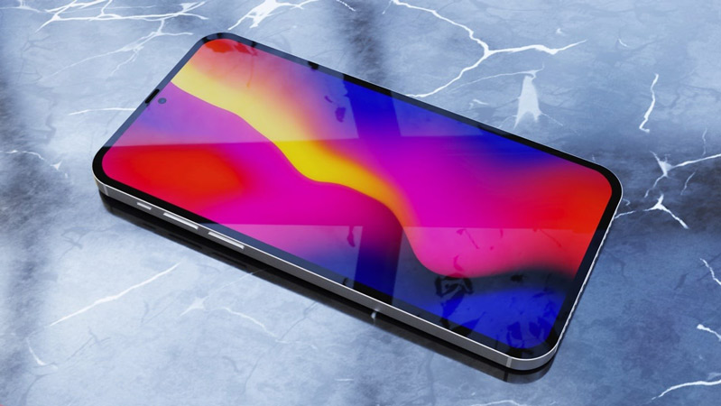 iphone màn hình đục lỗ 