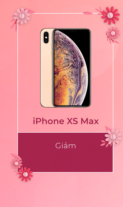 iphone xs max cũ tặng ngày 8 tháng 3