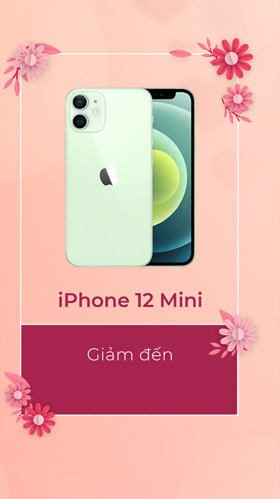 iphone 12 mini quốc tế phụ nữ