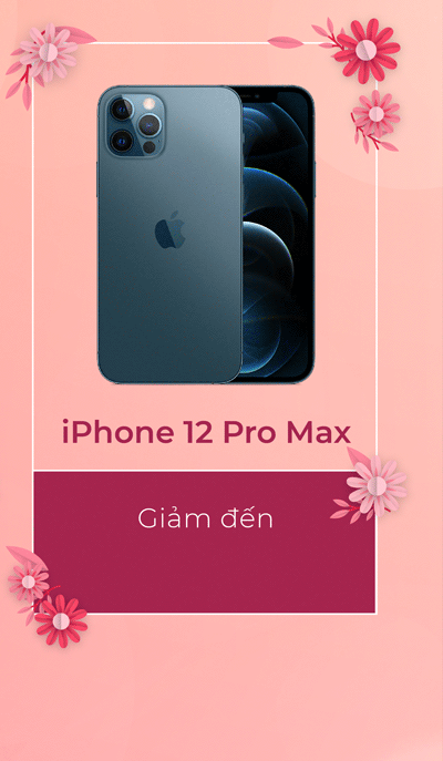 iphone 12 pro max quà tặng 8/3