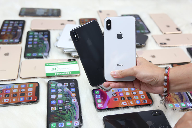 điện thoại cũ hình 7 iphone x