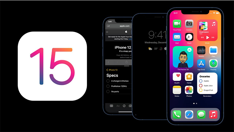 iOS 15 4 Cài đjăt được thiết kế lại iOS 15
