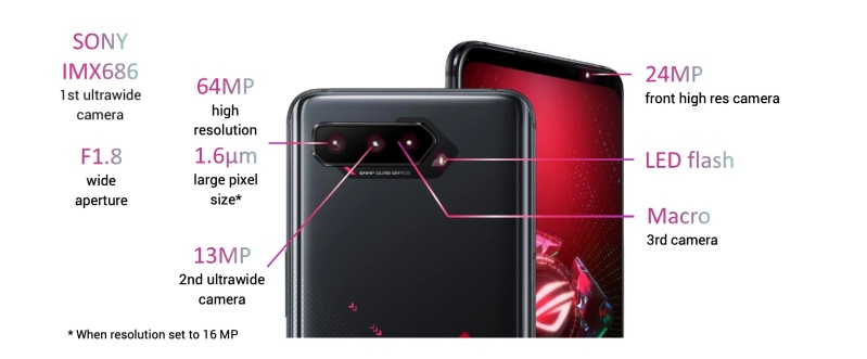 Camera ROG Phone 5