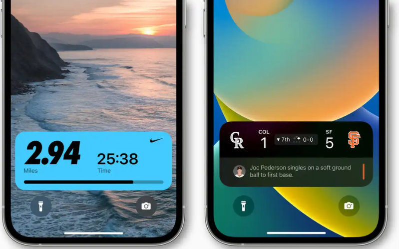 Live Actives trên iOS 16.1 