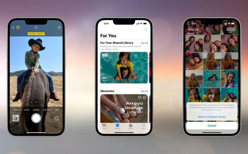 Thư viện Ảnh dùng chung iCloud  Thư viện Ảnh dùng chung iCloud