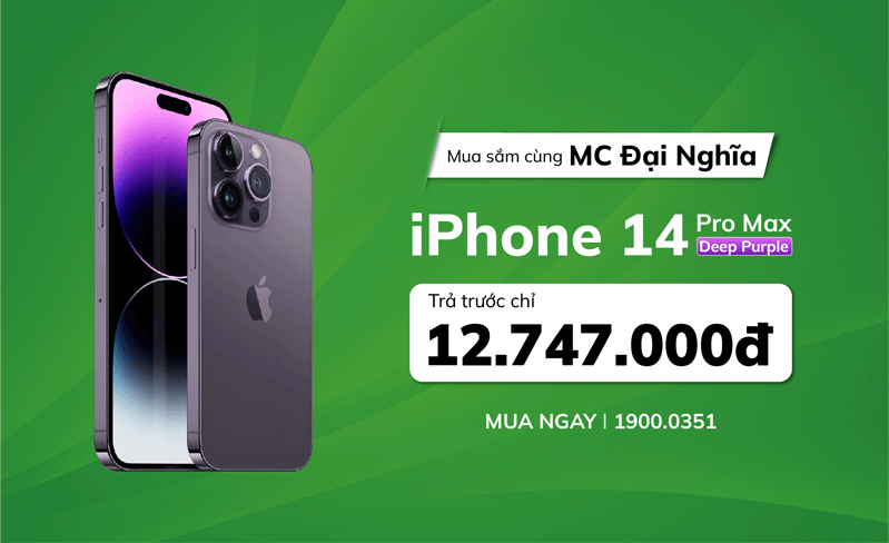 Đại Nghĩa mua iPhone 14 tại 24hStore Hãy mua sắm cùng Đại Nghĩa tại 24hStore