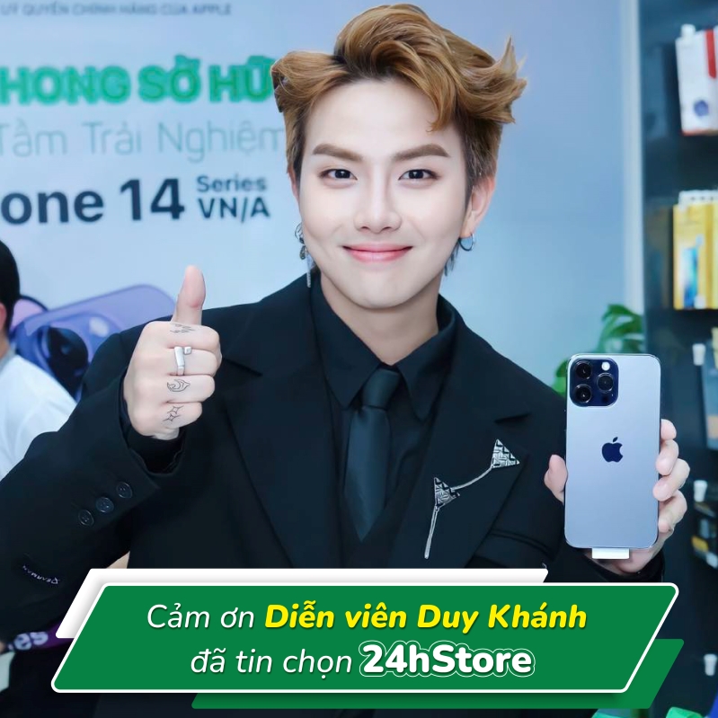 Cảm ơn Duy Khánh đã tin chọn 24hStore