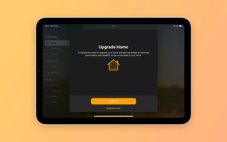 iOS 16 Nâng cấp ứng dụng Home