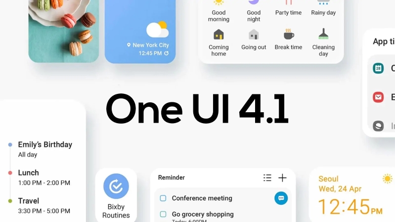 One UI 4.1 trên Samsung