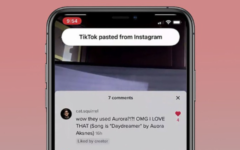 Tik Tok tự động thu thập dữ liệu người dùng người dùng tương tác với một trang web bất kỳ
