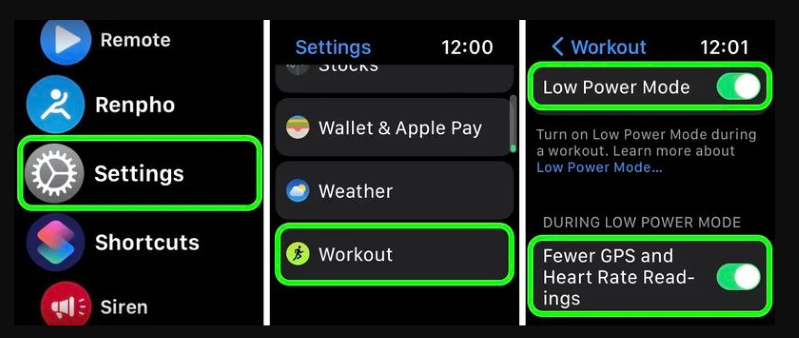Apple Watch Ultra phải có cài đặt tập luyện được bật để giảm nhịp tim và chỉ số GPS
