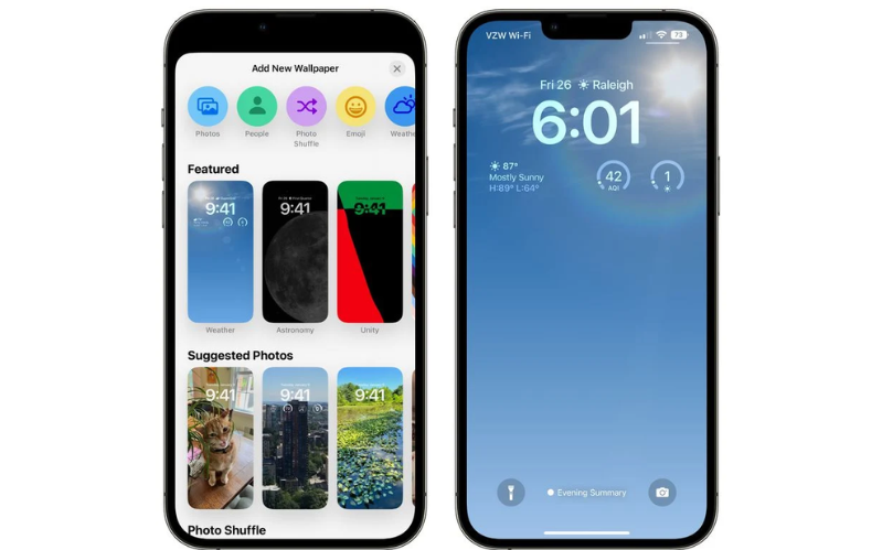 Chọn hình nền không động 