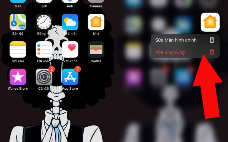 24 cách giúp bạn không còn lo hết dung lượng trên iPhone 14 Xóa những ứng dụng được cài đặt