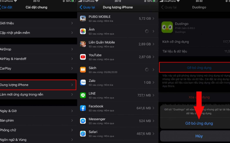 24 cách giúp bạn không còn lo hết dung lượng trên iPhone 14 Xóa dữ liệu