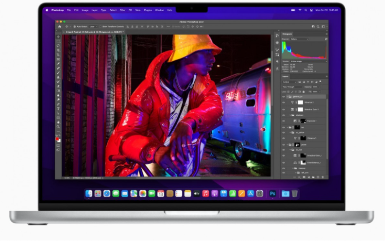 MacBook Pro 14 inch 2021 M1 Pro Cũ chính hãng Màn hình MacBook Pro 14 inch 2021 M1 Pro Cũ chính hãng được thiết kế tràn viền