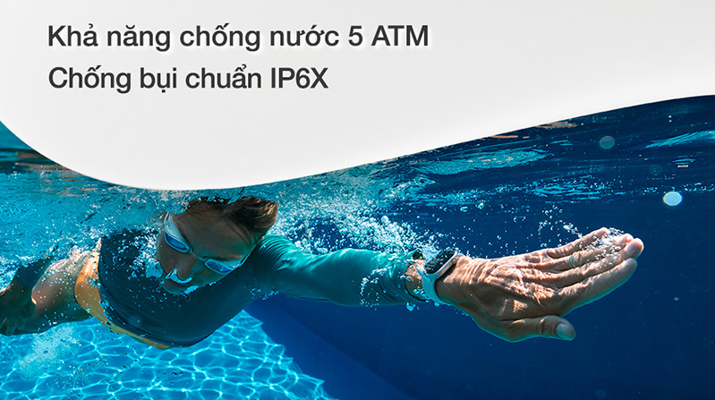 Apple Watch Series 8 41mm LTE có khả năng chống nước