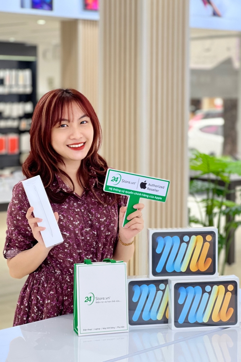 iPad Mini 6 Cũ Sở hữu ngay iPad Mini 6 Cũ tại 24hStore