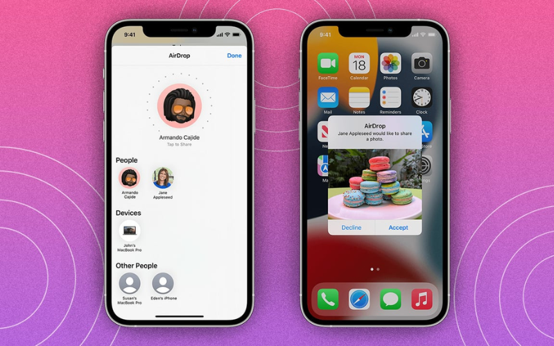 AirDrop ra mắt vào năm 2011 