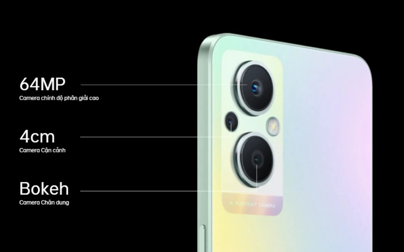 Cụm camera sau của OPPO Reno7 Z 5G cũ 