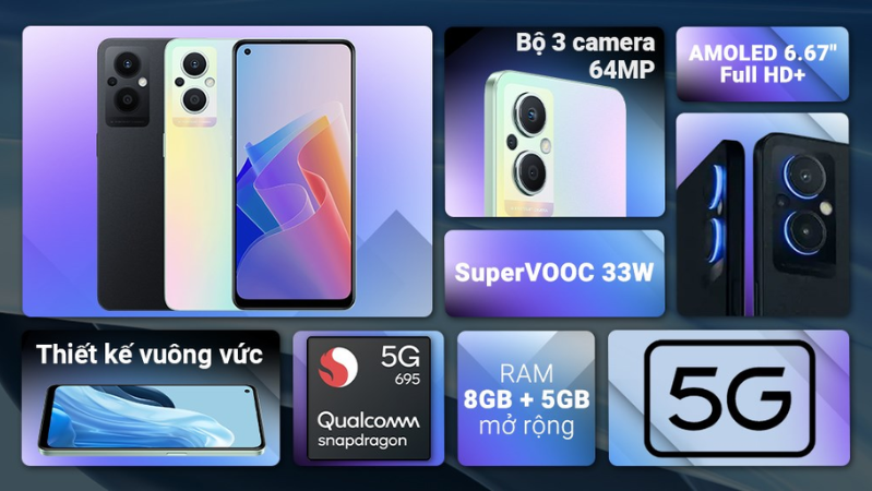 Hiệu năng đỉnh cao trên OPPO Reno7 Z 5G cũ 