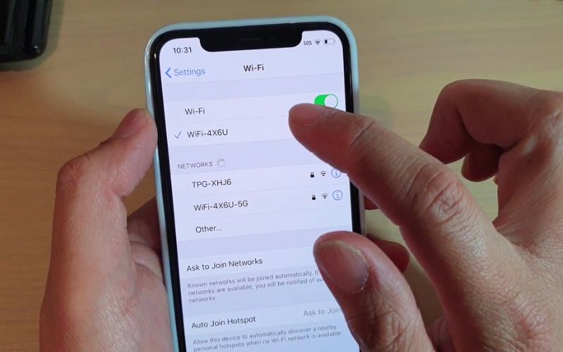 iPhone  Tình trạng Wi-Fi hoạt động kém hoặc mất kết nối